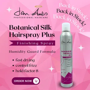 BOTANICAL SILK HAIR SPRAY PLUS w/ HUMIDITY GUARD (level F)